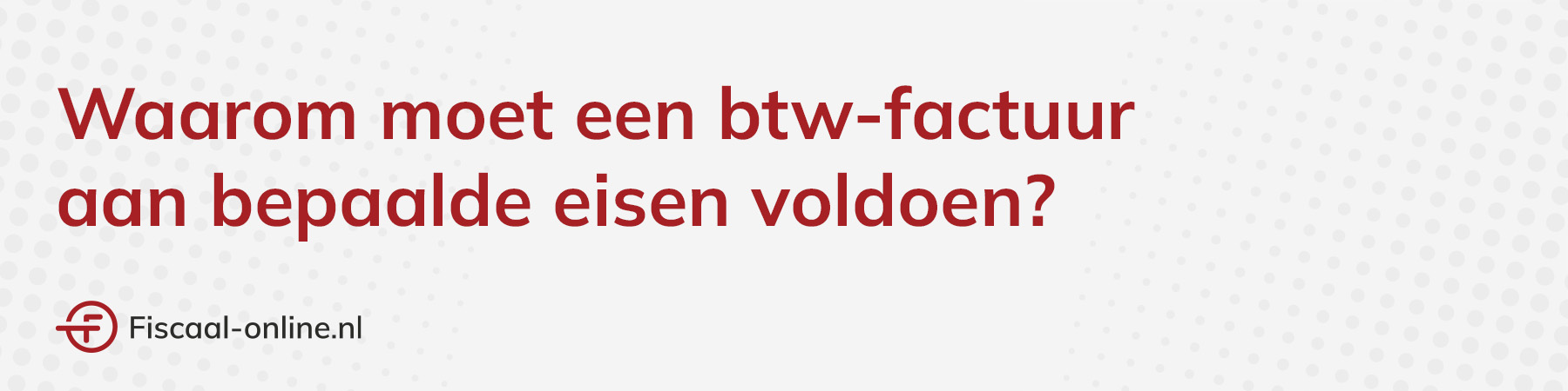 Btw-factuur