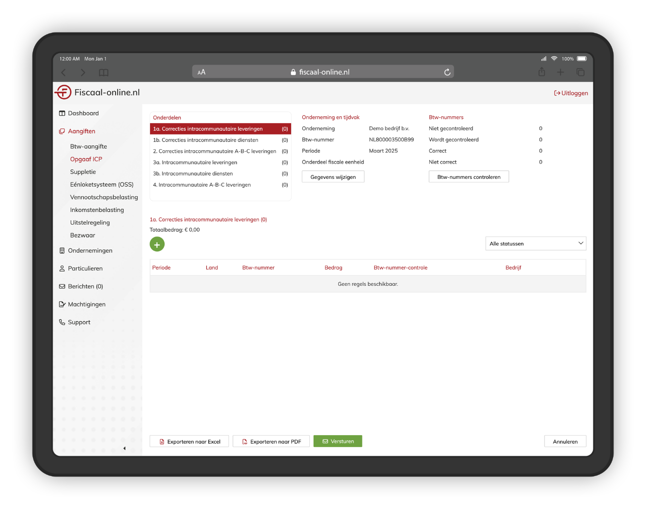 Btw-nummercontrole software